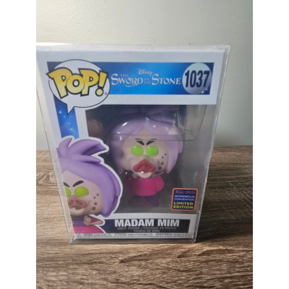 Funko Pop Disney Sword in the Stone Madam Mim 1037 2021 Wondrous Convention LE
